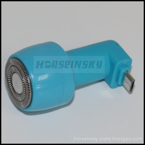 Mini Portable USB Electric Shaver Razor for 5pin Connector Razor for Android Cellphones